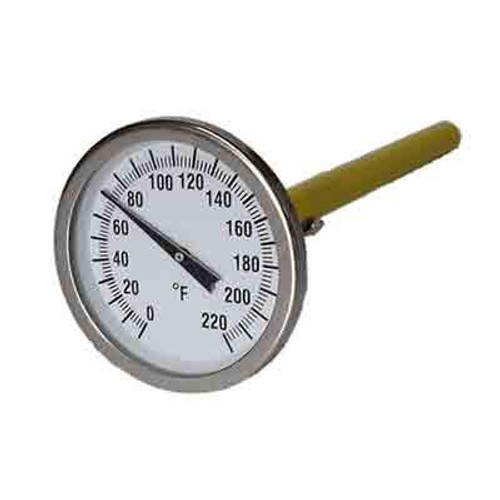 Stainless Steel High Heat Dial Temperature Gauge Tester Household