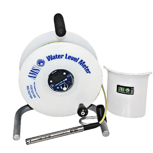  AMS 3012.67 Water Level Meter with 5/8in Probe and 200ft Tape 