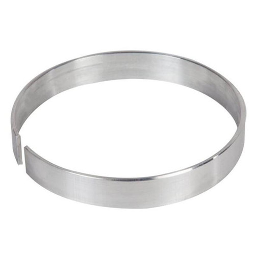 Gilson Company 6in O-Ring Placing Tool, stainless steel circular ring with open ends for installing O-Rings.