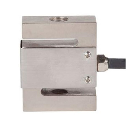 Gilson Company Load Cell, S-Type, 500 lbf (2.5 kN), Steel S-Type Load Cell for Precision Weighing and Force Measurement.