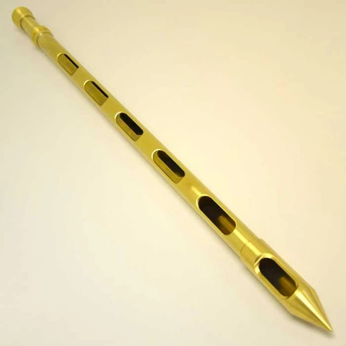  Seedburo 39-OH Open Handle Brass Spiral Probe, 6 Openings, 40in 