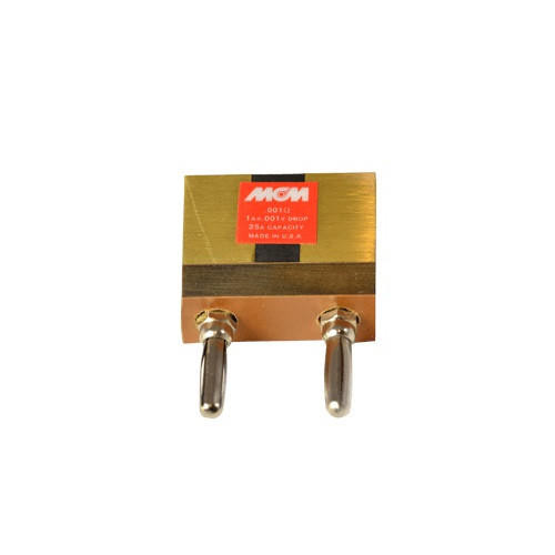  M.C. Miller TRI050 Orange Shunt, 0.1 ohm / 25 A 