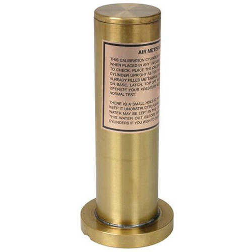 Brass Pro Cali-Can for Concrete Air Meter