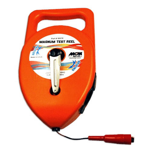  M.C. Miller 30215 Magnum Test Reel (100 ft / #16 AWG) 