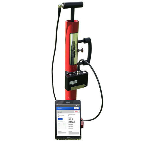  Turf-Tec PNCLEGG-S-2.25A Clegg Impact Tester with Hard Case Wireless 2.25 kg Model for Athletic Fields, 0 to 150 Gravities 