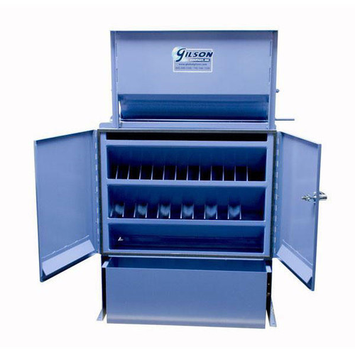 Global Gilson SM-4XL, 2.4cuft Hopper Laboratory Split-O-Matic, 12 Chutes at 40 degree per Stage
