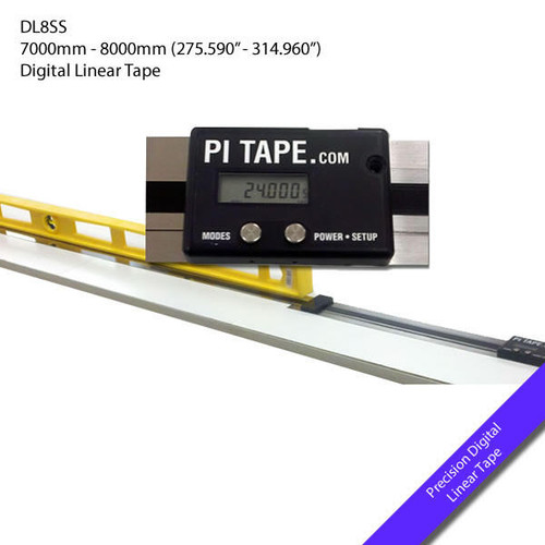  Pi Tape DL8SS Precision Digital Linear Tape 7000mm-8000mm (275.59-314.96in) 
