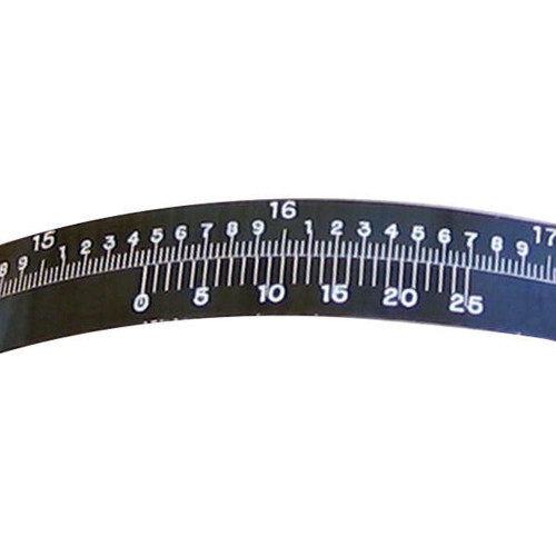 Metal Circumference Tape Measure - Imperial and Metric Tape