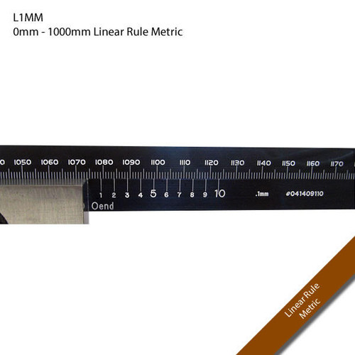  Pi Tape L1MM Precision Linear Rule With Vernier Scale 0-1000mm 