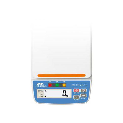 A&D Weighing HT-5000CL Compact Scale, 5100g x 1g | A&D Scales and