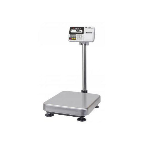  A&D Weighing HV-200KCP High Resolution Platform Scale, 50/300/500lb x 0.05/0.1/0.2lb with Large Platform and Printer, Legal for Trade 