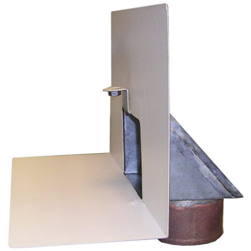 Thunderbird Products Thunderbird TPOPDNDCB3NH, 3in No-Hub TPO Clad Inside Wall Parapet Drain w/ Overflow 