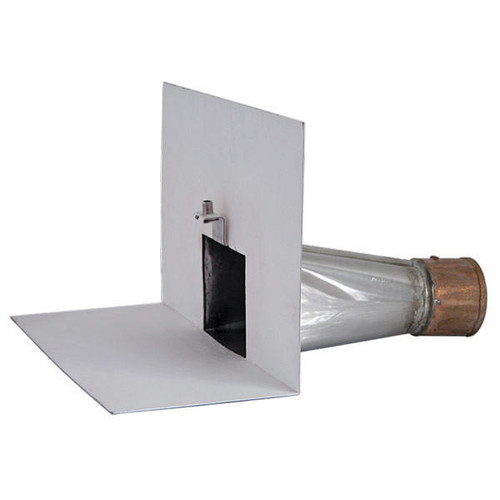 Thunderbird Products Thunderbird TPOPDSR2NH, 2in No-Hub TPO Clad Through Wall Parapet Drain 