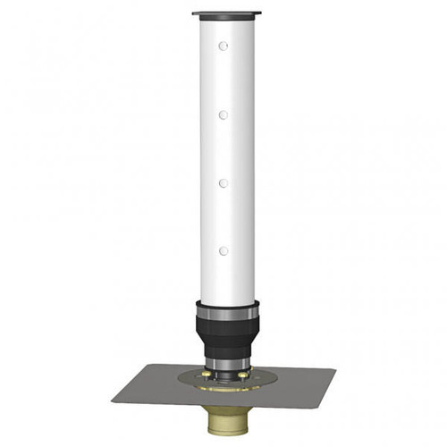 Thunderbird Products Thunderbird SBDPB3NH, 3in No-Hub Stainless Steel Planter Box Drain 