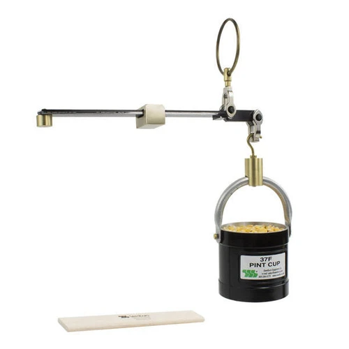  Seedburo 37F Pint Weight Per Cu. Ft. Density Tester W/ Strike-Off Stick 