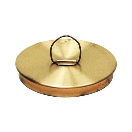 Global Gilson V3BFXCR, 3" Sieve Cover, Brass, with Ring