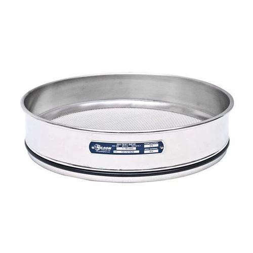 Global Gilson V300SF 75U BU, 300mm Diameter Full Height Sieve, Stainless Frame, Stainless Cloth, 75 micrometer W/Backing Cloth