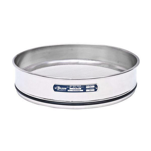 Global Gilson V300SF 50U BU, 300mm Diameter Full Height Sieve, Stainless Frame, Stainless Cloth, 50 micrometer W/Backing Cloth