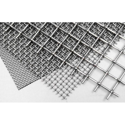 Global Gilson SSA-351 2-1/2", 12in Square Wire Cloth for Rocker Screen, 2-1/2in Mesh