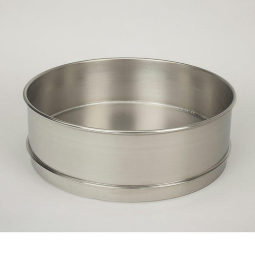  Advantech PS12FX, 12in Sieve Midstack Pan, Stainless, Full Height 