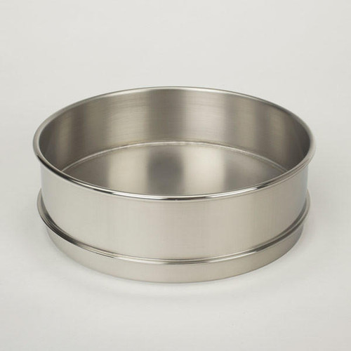  Advantech PS8FX, 8in Sieve Midstack Pan, Stainless, Full Height 