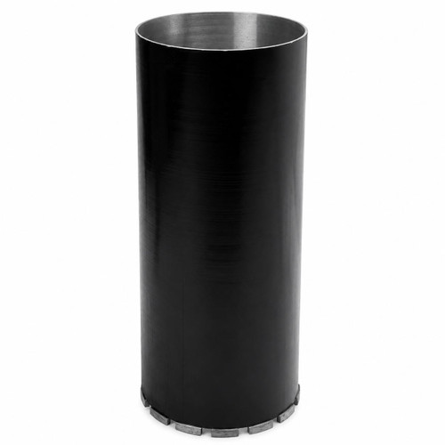 Gilson Company 2in Asphalt Core Drill Bit (Open-Head), black cylindrical drill bit for asphalt drilling with a metallic interior visible at the top.