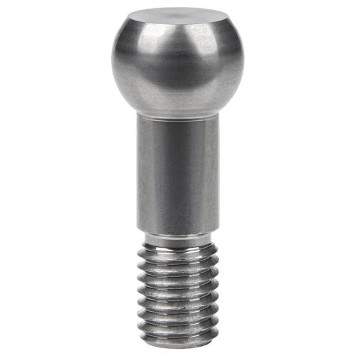 Proceq Draw Bolt (M10 Short), product image of a metal bolt used for pull-off adhesion testing with a sphere-shaped top and threaded end.