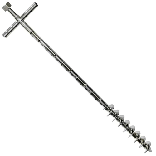 Gilson Company Sampling Probe, Keystone Carbon, metallic sampling probe with spiral screw design for industrial sampling.