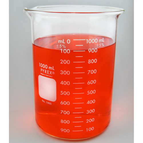 Beaker, Griffin-Style, Pyrex Borosilicate (Lab)