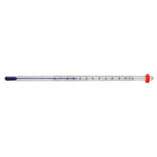 Gilson Company Non-Mercury Glass Thermometer, 0 to 230F, Total Immersion 