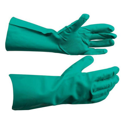 Nitrile Rubber Gloves, Medium (1 Pair)