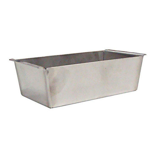 Sample Pan for Gilson Mini-Splitters, Stainless Steel, 1.2qt