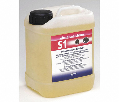  Elma Ultrasonic 800 0162 Elma Tec Clean S1 Ultrasonic Solution for Corrosion Removal - 02.5L 
