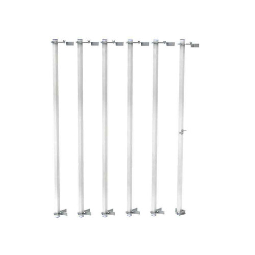  Bon Tool 11-487 Model 'R' Masonry Guide Without Scales - Set Of Six (5 Outside & 1 Inside) 