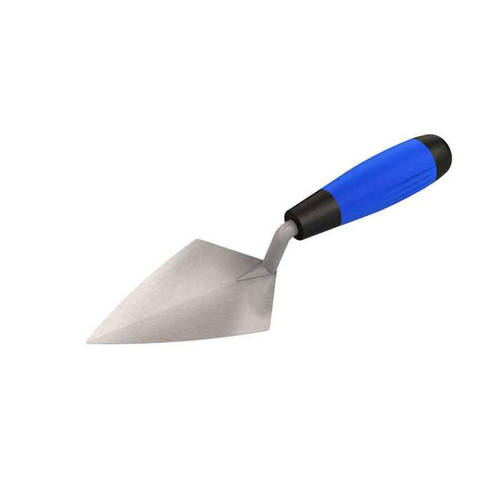  Bon Tool 11-754 Pro Carbon Steel Pointing Trowel - 6" With Comfort Grip Handle 