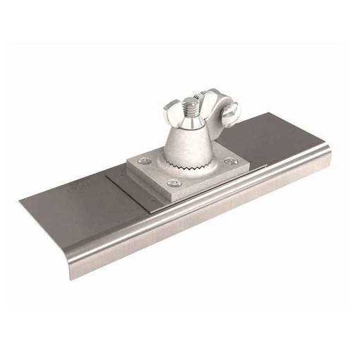  Bon Tool 12-284 Stainless Steel All Angle Walking Edger - 10" X 3" - 3/8" Radius 3/4" Depth 