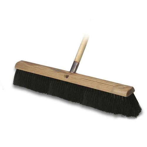  Bon Tool 12-302 Concrete Floor Broom - 18" With 5' Wood Handle 