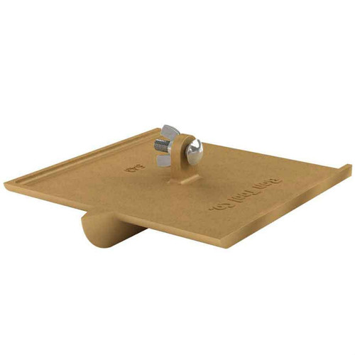  Bon Tool 12-543 Wide Bronze Walking Groover - 8" X 8" Bit 1" X 3/8" 