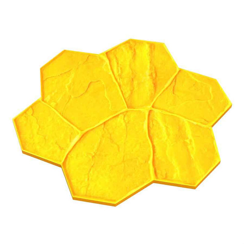  Bon Tool 12-599 Texture Mat - Random Stone Yellow - 29" X 29" 