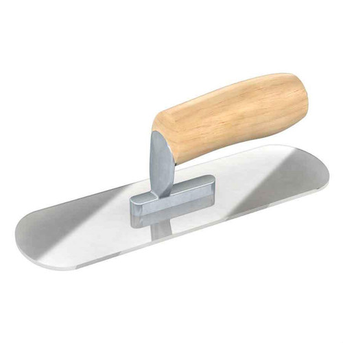  Bon Tool 12-905 Swim Pool Trowel - Plexiglass 10" X 3" - Short Shank Camel Handle 