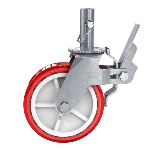  Bon Tool 14-282 Scaffold Caster - 8" Diameter With 1 3/8" Stem 