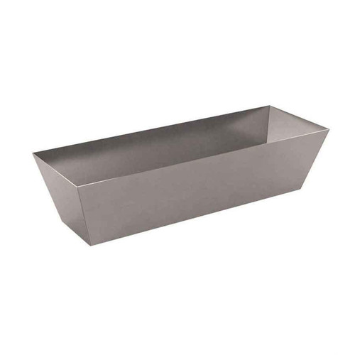  Bon Tool 15-166 Heli-Arc Mud Pan - Stainless Steel 12" 