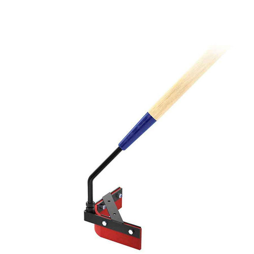 Bon Tool 19-203 Reversible V-Shaped Asphalt Squeegee - Red Silicone Blade