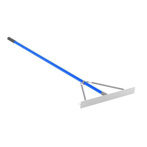 Bon Tool 22-241 Smooth Asphalt Lute Rake - 30" With 6' Handle