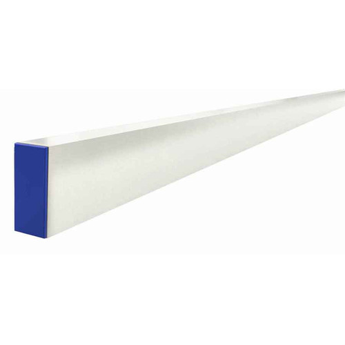  Bon Tool 22-508 Reinforced Aluminum H Screed - 1 1/2" X 3 1/2" X 8' With Plastic End Cap 