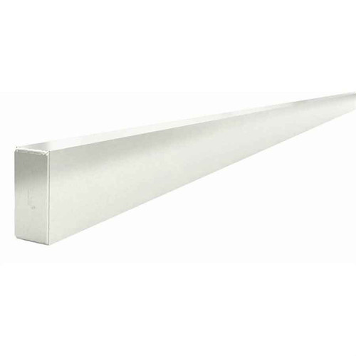  Bon Tool 22-509 Reinforced Aluminum H Screed - 1 1/2" X 3 1/2" X 8' With Welded End Cap 