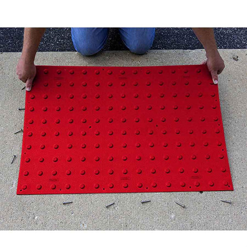 Bon Tool 34-194 Ada Pad Wet-Set 2' X 5' Colonial Red