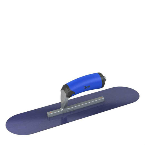  Bon Tool 67-169 Blue Steel Pool Trowel - 20 X 5 - Comfort Wave Handle 