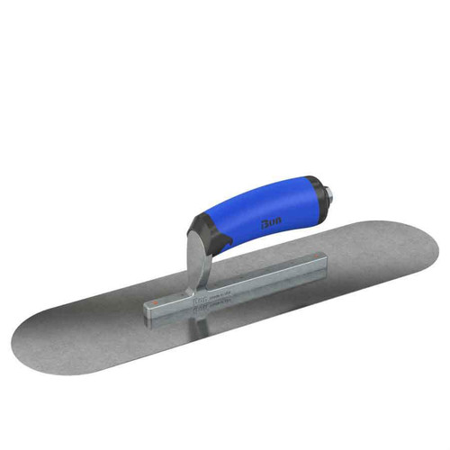  Bon Tool 67-204 Carbon Steel Pool Trowel - 12 X 3 - Comfort Wave Handle 