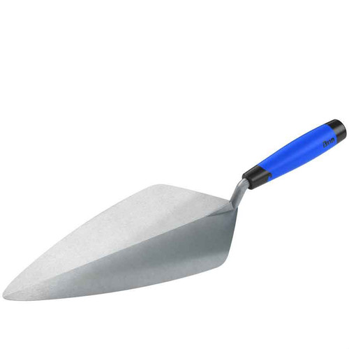 Bon Tool 72-589 Narrow London Forged Steel Brick Trowel - 13" With Comfort Handle